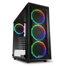 Sharkoon TG4M RGB Case Mid Tower - Nero