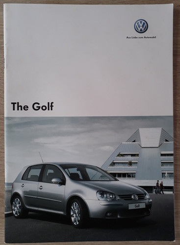 Volkswagen golf brochure 2006 - golf,