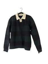 Polo uomo Zara M verde blu a