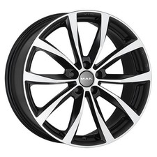 CERCHIO IN LEGA MAK WOLF PER RENAULT MEGANE IV GT 7.5X17 5X114,3 BLACK MIRROR 1