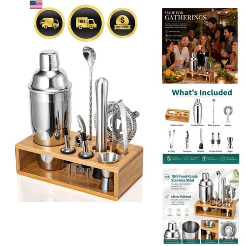 Set shaker cocktail 18 8 - shaker, 18/8