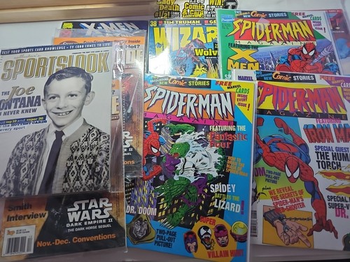 Lot magazines with - of,