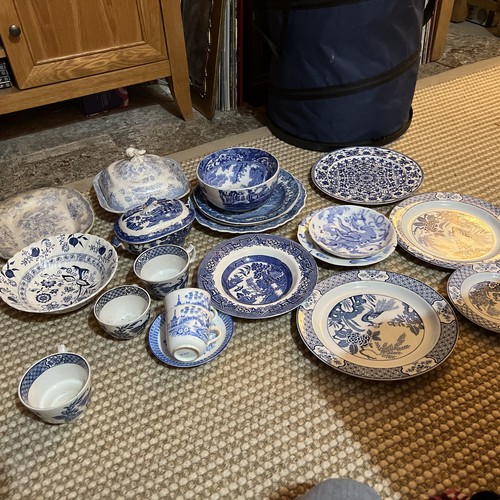 Collection antique blue - of,