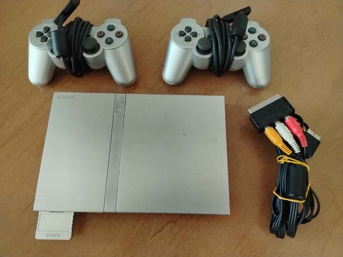 Console playstation slim - playstation,