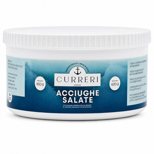 Acciughe salate sciacca - acciughe, di