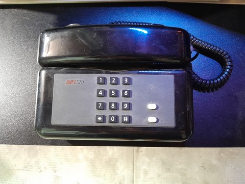 Telefono fisso sirio - telefono, nero