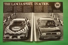 LANCIA DELTA MONTECARLO WORLD CHAMPION LANCIA SPIRIT IN ACTION 1980 Pubblicita' 