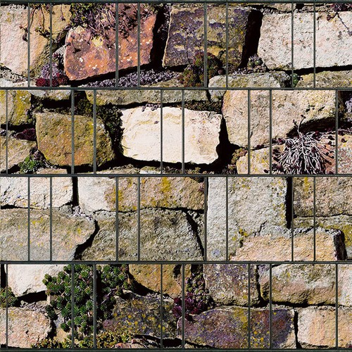 Pietra recinzione stampata - pietra,
