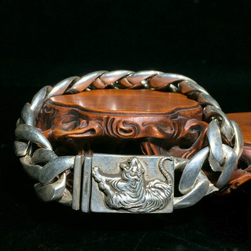 Bracciale statua tigre - , cinese