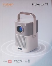 VIDEOPROIETTORE YABER T2 FHD 1080P WIFI  AUDIO DOLBY CASSE JBL BATTERIA GUASTA