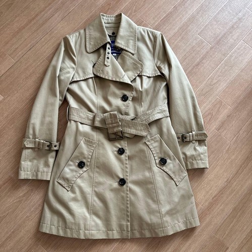 Trench coat burberry blue - coat,