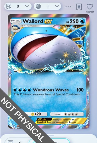 Pokemon tcg pocket wailord - pocket,