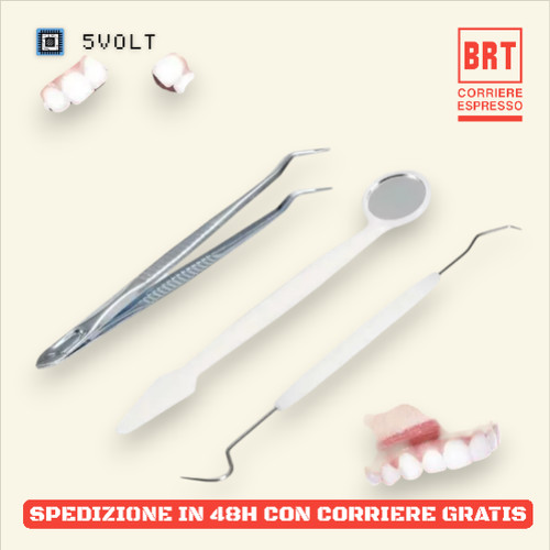Set attrezzi per dentista