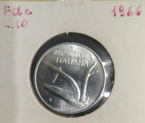 Repubblica italiana lire - italiana, 10