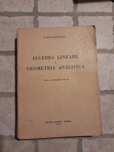 Franchetta algebra lineare - franchetta, e