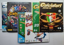 6 ALBUM CALCIATORI PANINI vuoti 2010-11 2011-12 2012-13 2013-14 2014-15 2015-16