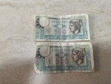 banconote italiane 500 Lire Di
