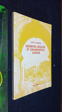 libro :Elementa linguae et grammatica latinae [Lingua latina] 1991 Pavanetto