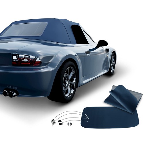 Soft top convertibile blu