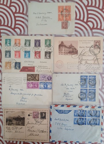 Lotto buste viaggiate - lotto,