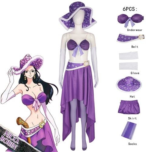 Costume cosplay nico robin - cosplay,