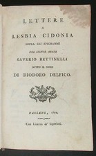 LETTERE A LESBIA CIDONIA