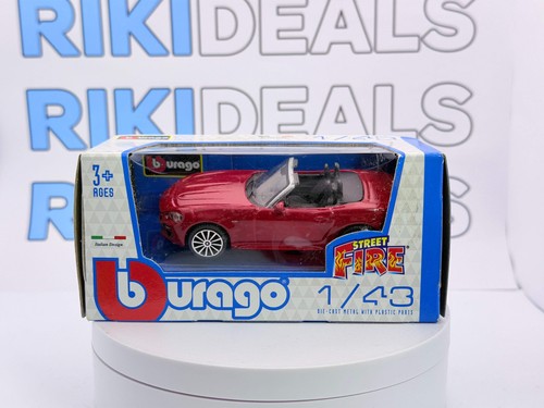 Fiat 124 spider burago - 124, 1/43