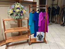 arredamento negozio usato 2 pezzi smontabili in legno massello e trucciolato