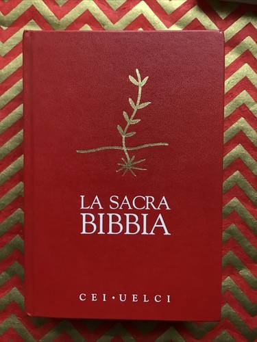 Sacra bibbia cei uelci - bibbia,