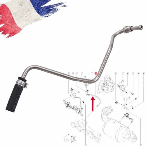 Tuyau capteur pression gaz - tuyau,