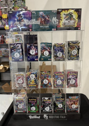 Espositore pokemon pacchetti - espositore,