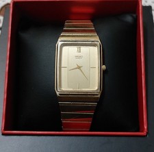 Seiko Quartz Tank Watch Men