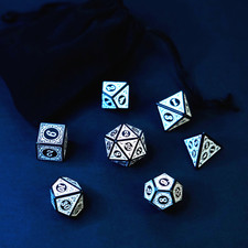 Set Dadi Bianchi White Dice