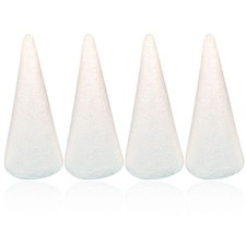  4 pezzi di schiuma bianche