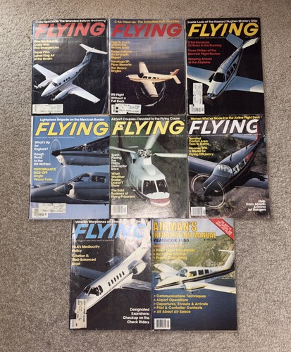 Flying magazine 1980 lot - magazine, of