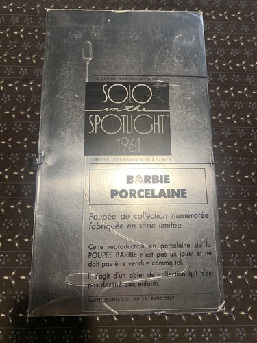Barbie porcelaine 1961 - porcelaine,
