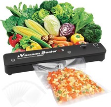 Sigillatrice sottovuoto per alimenti con 10 PCS di sacchetti per sigillatura