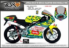 ADESIVI stickers MOTO KIT per aprilia rs125 1999 replica valentino rossi mugello
