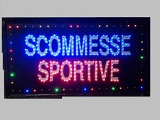 INSEGNA A LED CON SCRITTO