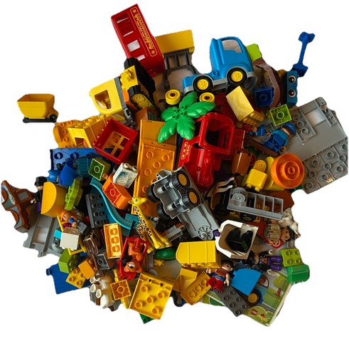 Lego duplo treno pista - lego,