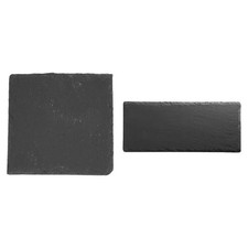  2 Pcs Piatto Portaoggetti Piastra Per Bistecche Quadrato Piatti Snack