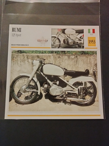 Rumi 125 sport - 125, 1953
