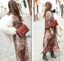 last one ZARA LONG PRINTED