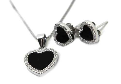 Completo argento 925 collana - completo,