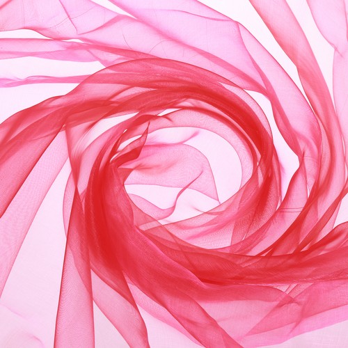 Tessuto organza trasparente