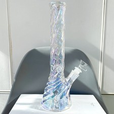 Bicchiere bong vetro piastra