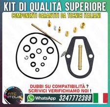 Kit Riparazione COMPLETO Carburatore Honda CB500 CB500K Four CB550F Super Sport.