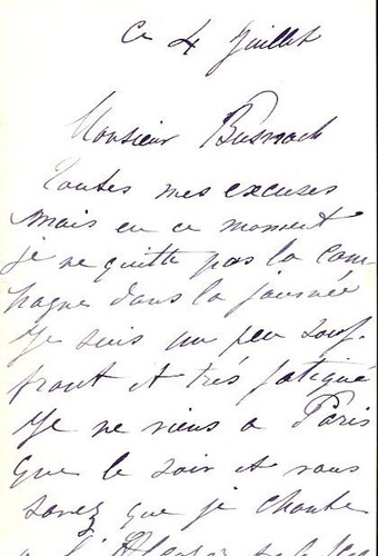 Firma autografata del - , caffè