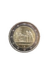 2 euro FDC Germania 2014, Niedersachsen,Chiesa di San Michele -zecca: D