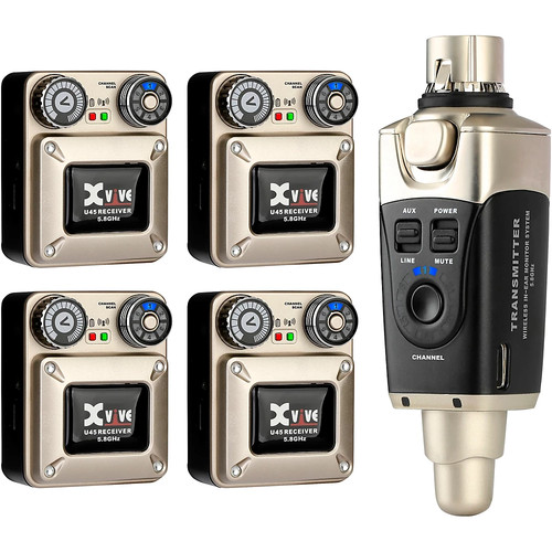 Xvive u45 ear wireless - in-ear,